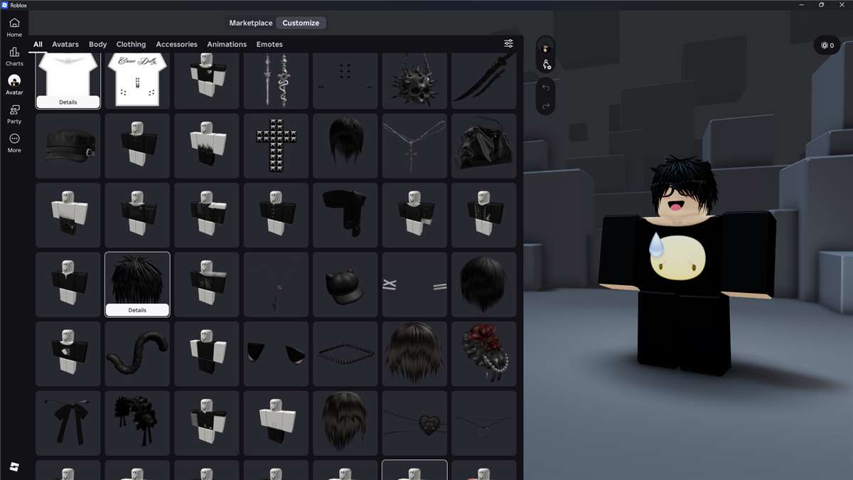 продажа аккаунта к игре Roblox